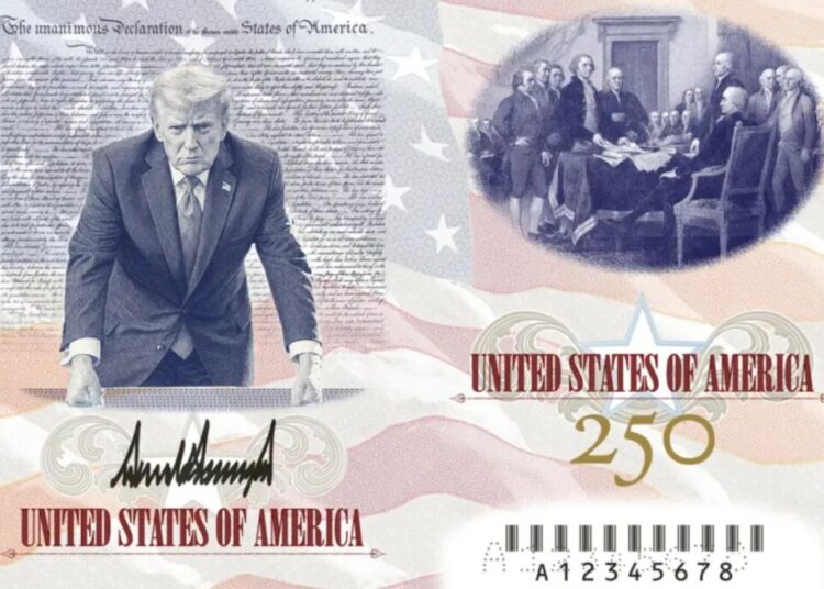 New limited-edition US passport features Trump’s image and a warning