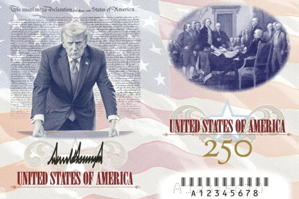 New limited-edition US passport features Trump’s image and a warning