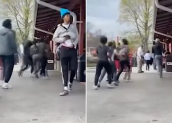 55 kids, teens charged in Hersheypark opening day brawl — as families shielded children, hid under tables
