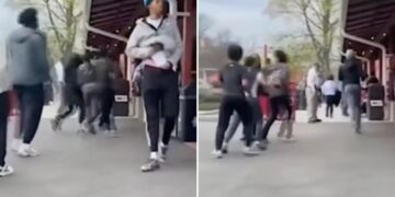 55 kids, teens charged in Hersheypark opening day brawl — as families shielded children, hid under tables