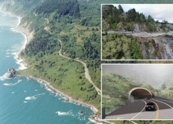 Fixing former California wagon trail could cost taxpayers billions and destroy ancient redwoods