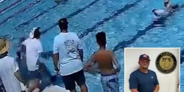 ICE officer makes heroic rescue after 6-year-old girl has pool emergency
