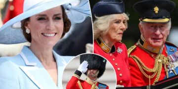Kate Middleton, Prince William join King Charles for Trooping the Colour