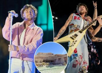 Country star Bailey Zimmerman burned bandmates and shoved guitarist before trashing hotel room, affidavit says