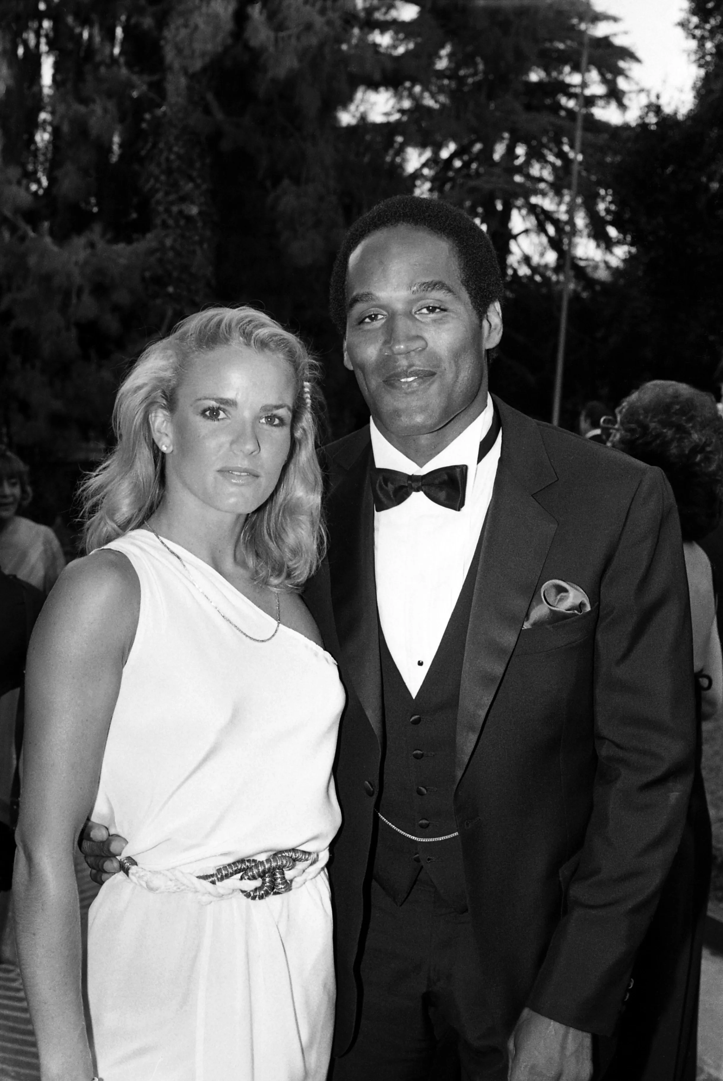 Nicole Brown and O.J. Simpson.