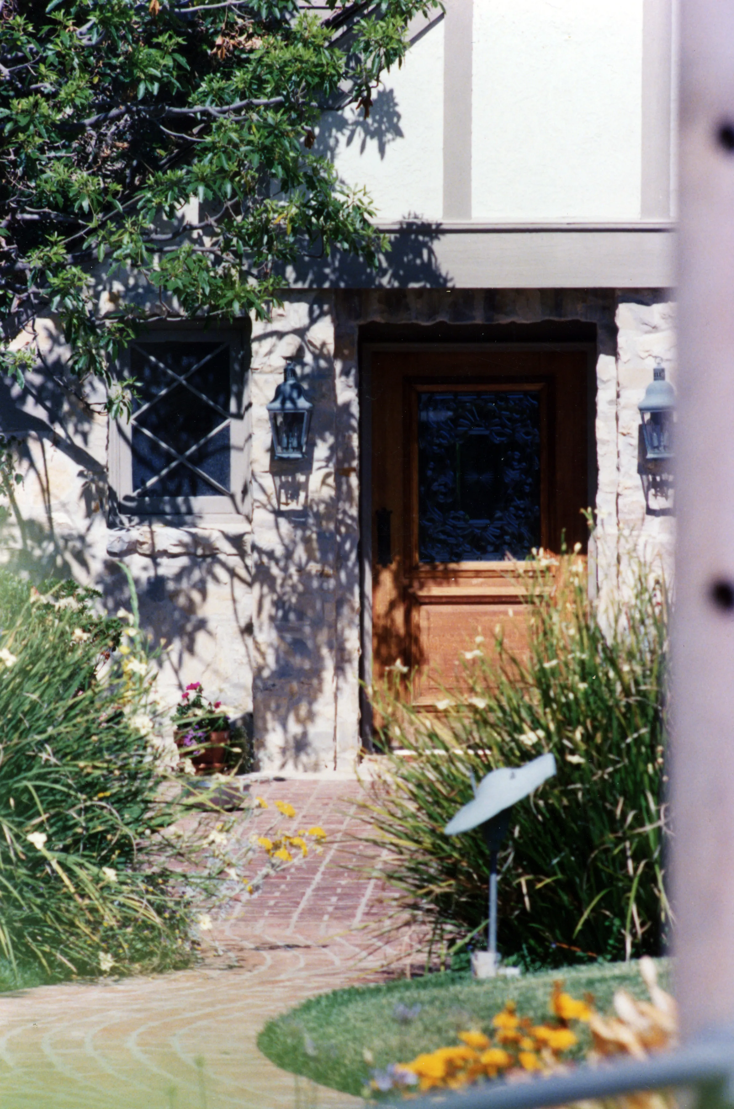 Nicole Brown Simpson's home in Brentwood, California.