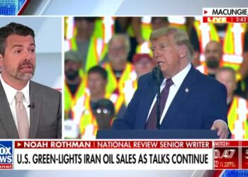 Fox News cuts off Trump’s speech to attack Iran deal as he’s still speaking