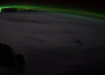 NASA Astronaut’s Video Captures Snaky Southern Lights From Space Station