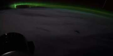 NASA Astronaut’s Video Captures Snaky Southern Lights From Space Station