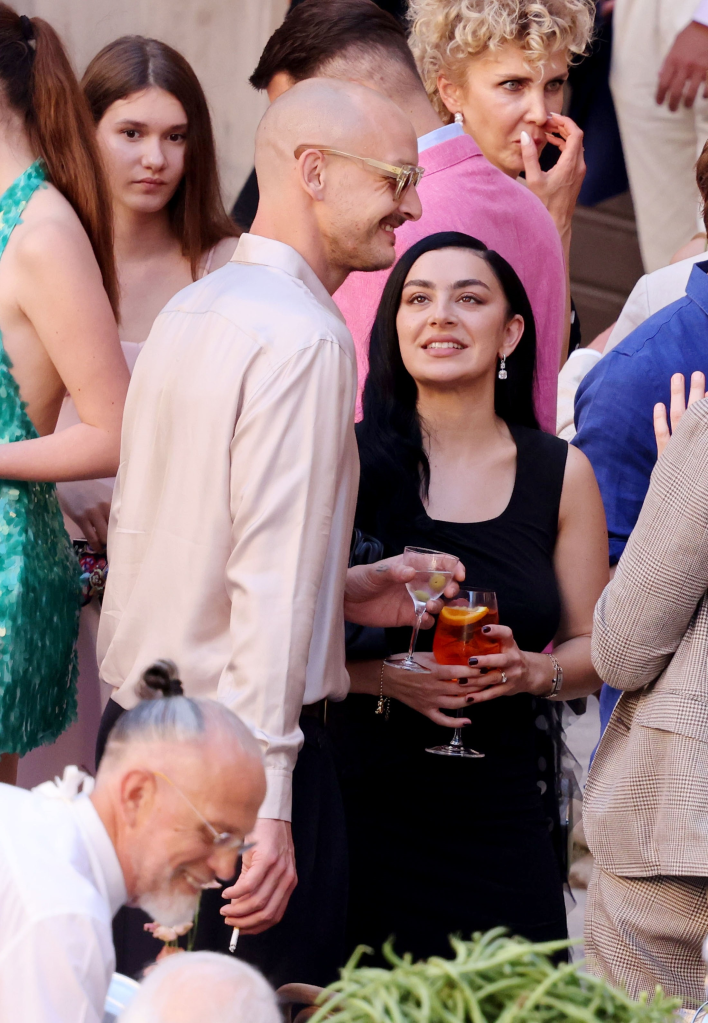 Charli XCX and George Daniel attend Dua Lipa and Callum Turner's wedding weekend in Italy