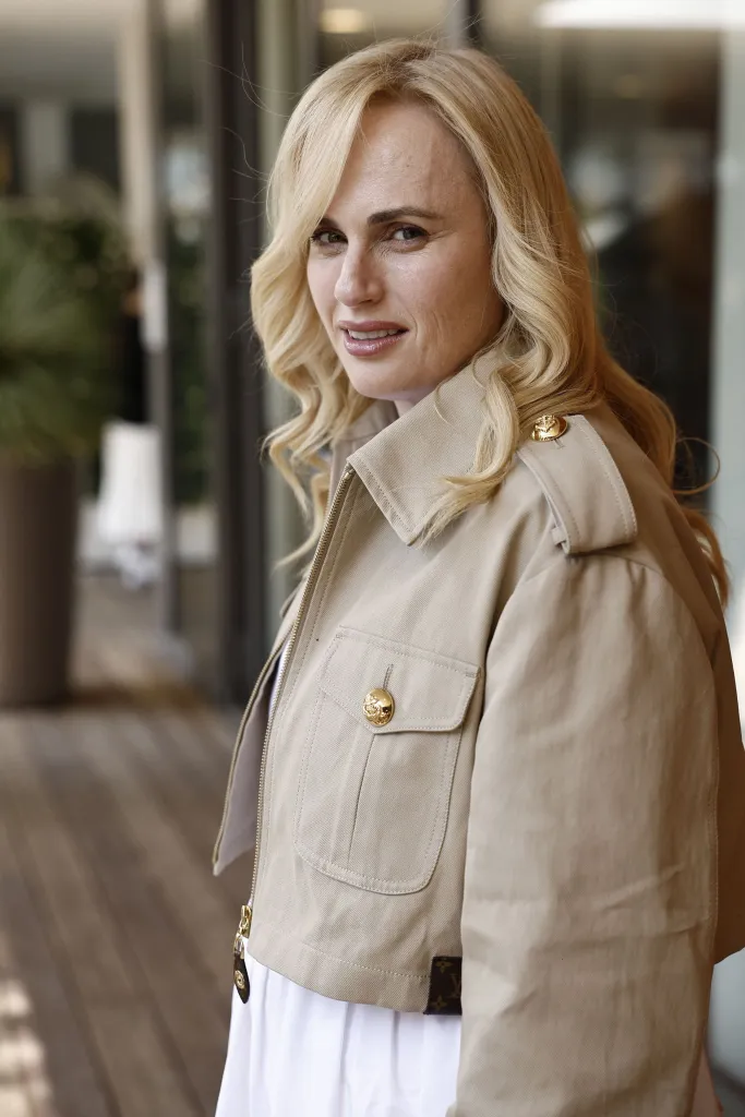 Rebel Wilson at the Roland Garros village photocall.