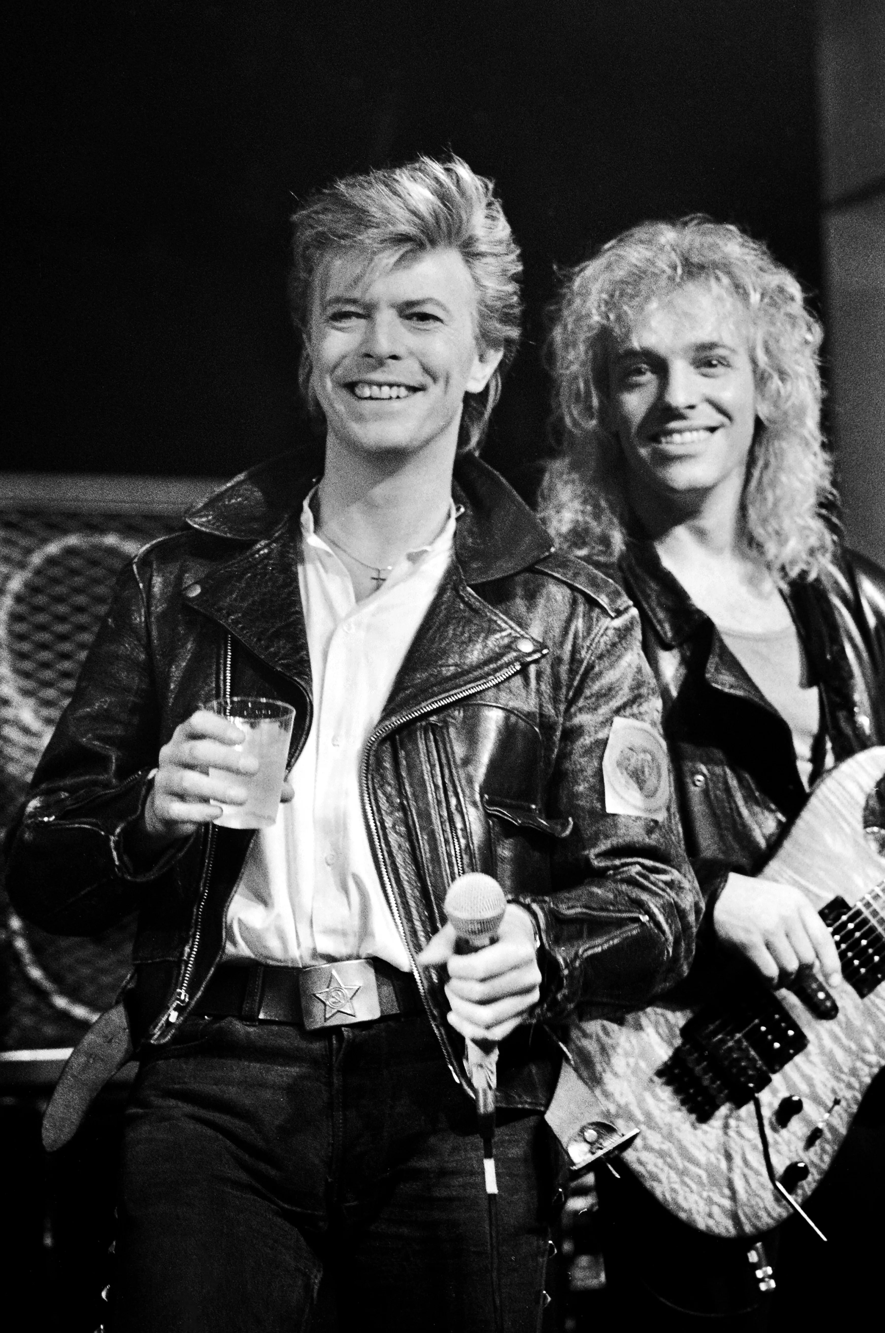 David Bowie and Peter Frampton.