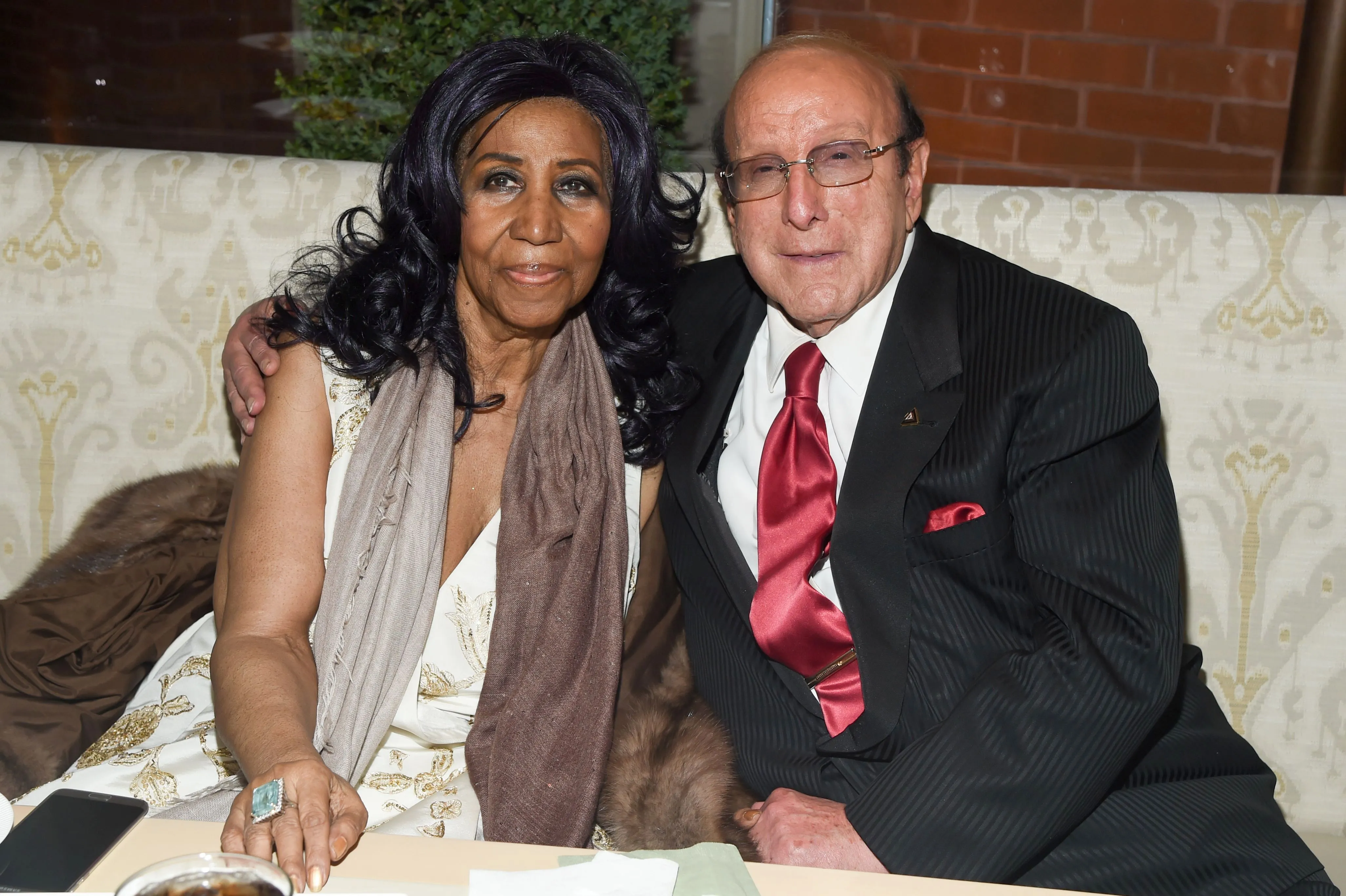 Clive Davis Aretha Franklin