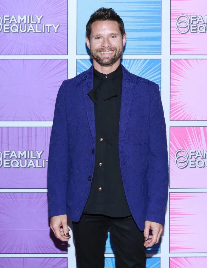 Danny Pintauro smiling at Family Equality's LA Impact: A Night Of Heroes 2022.