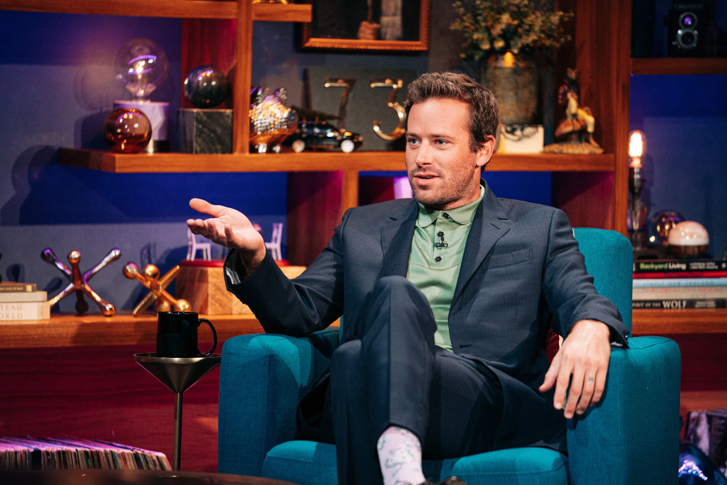 Armie Hammer appears on 