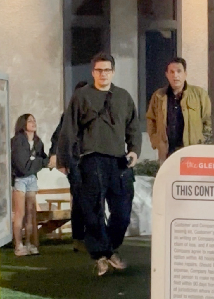 John Mayer and Kat Stickler leaving Vibrato Grill Jazz in Los Angeles.