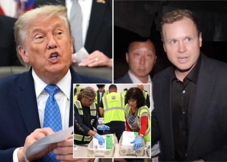President Trump says Spencer Pratt should protest ‘rigged’ LA mayoral election
