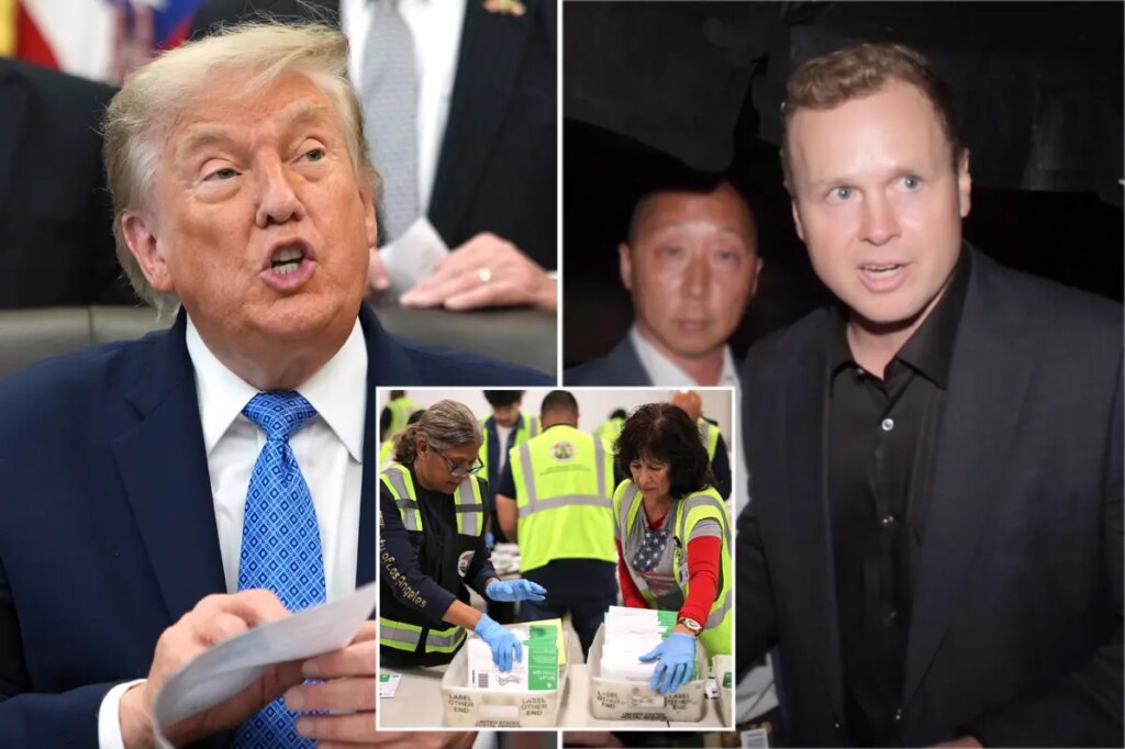 President Trump says Spencer Pratt should protest ‘rigged’ LA mayoral election