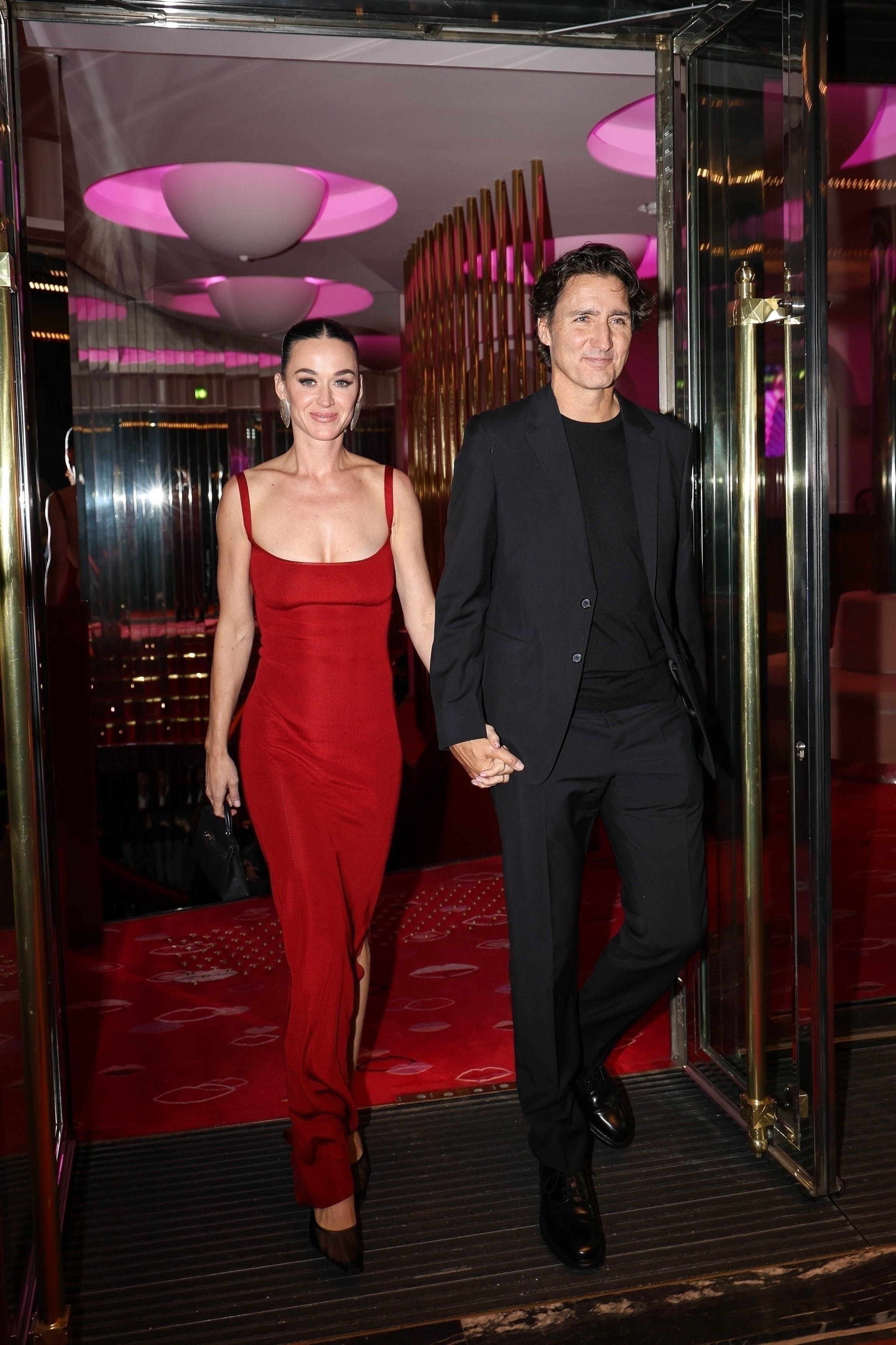 Justin Trudeau and Katy Perry