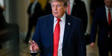 Trump and scorned Republican get into heated yelling match at GOP lunch: report