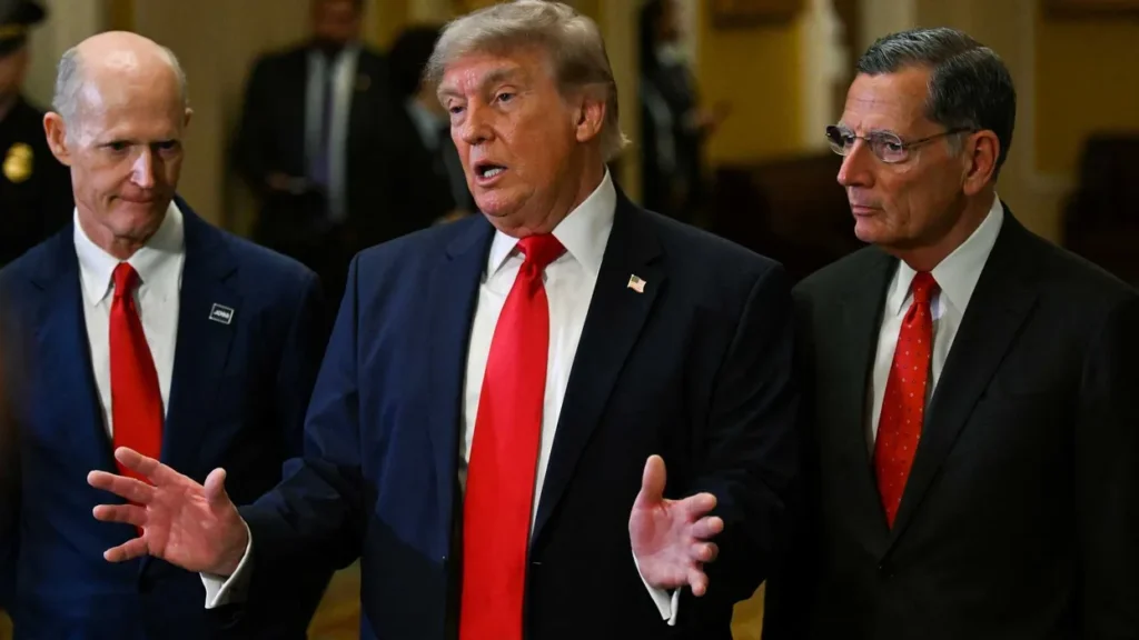 Trump fires back after heated clash with GOP lawmakers: ‘I don’t like a few people’