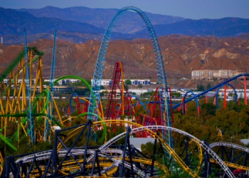 PSA: Eating Chicken Nuggets on a Roller Coaster Will Get You Banned From Six Flags