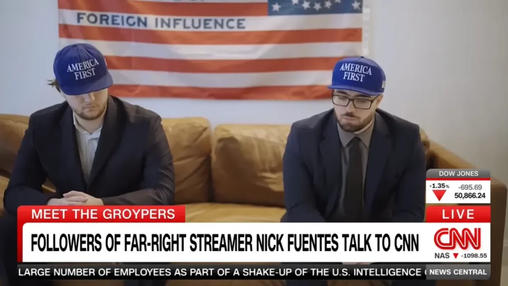 Nick Fuentes turns on his fans after CNN segment — and his followers sent death threats
