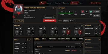 Roll20 Adds Character Sheet Feature That Dungeons and Dragons 5.5 Fans Have Been Begging For