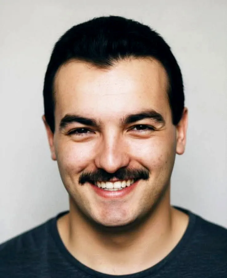 Ronald Da Silva smiling.