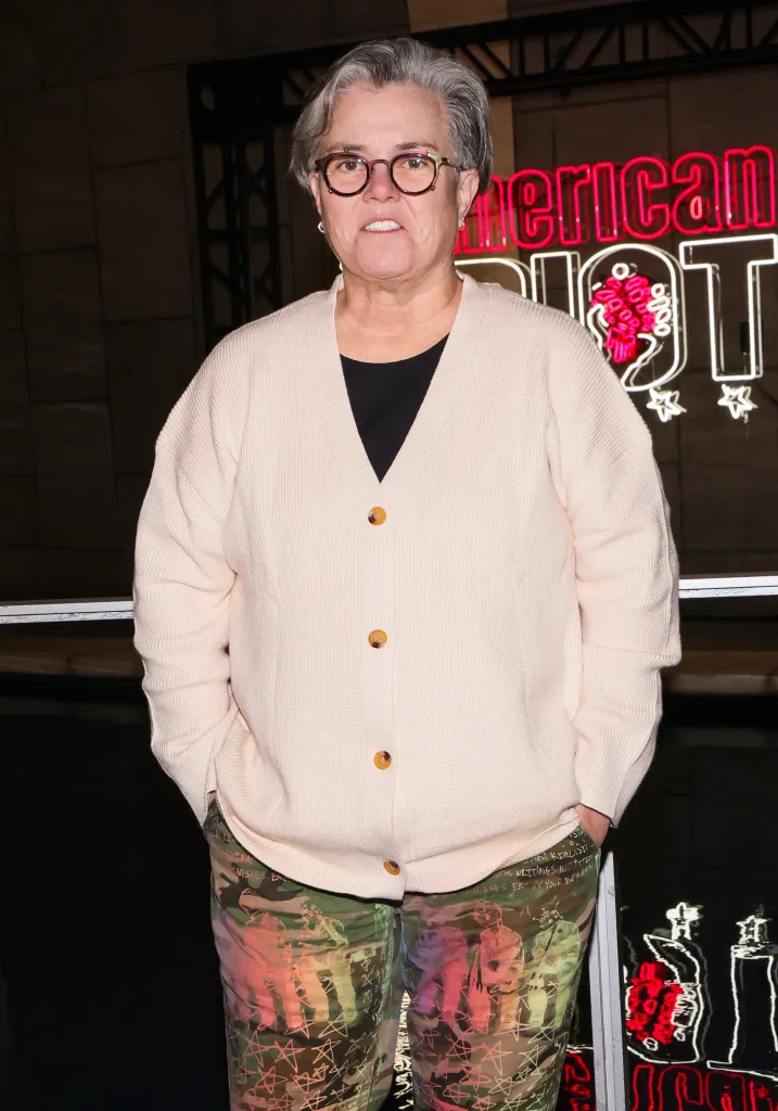 Rosie O'Donnell attends opening night of 
