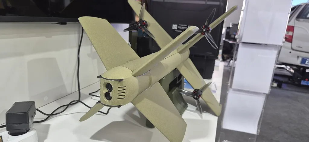 The Russian Yolka drone interceptor.