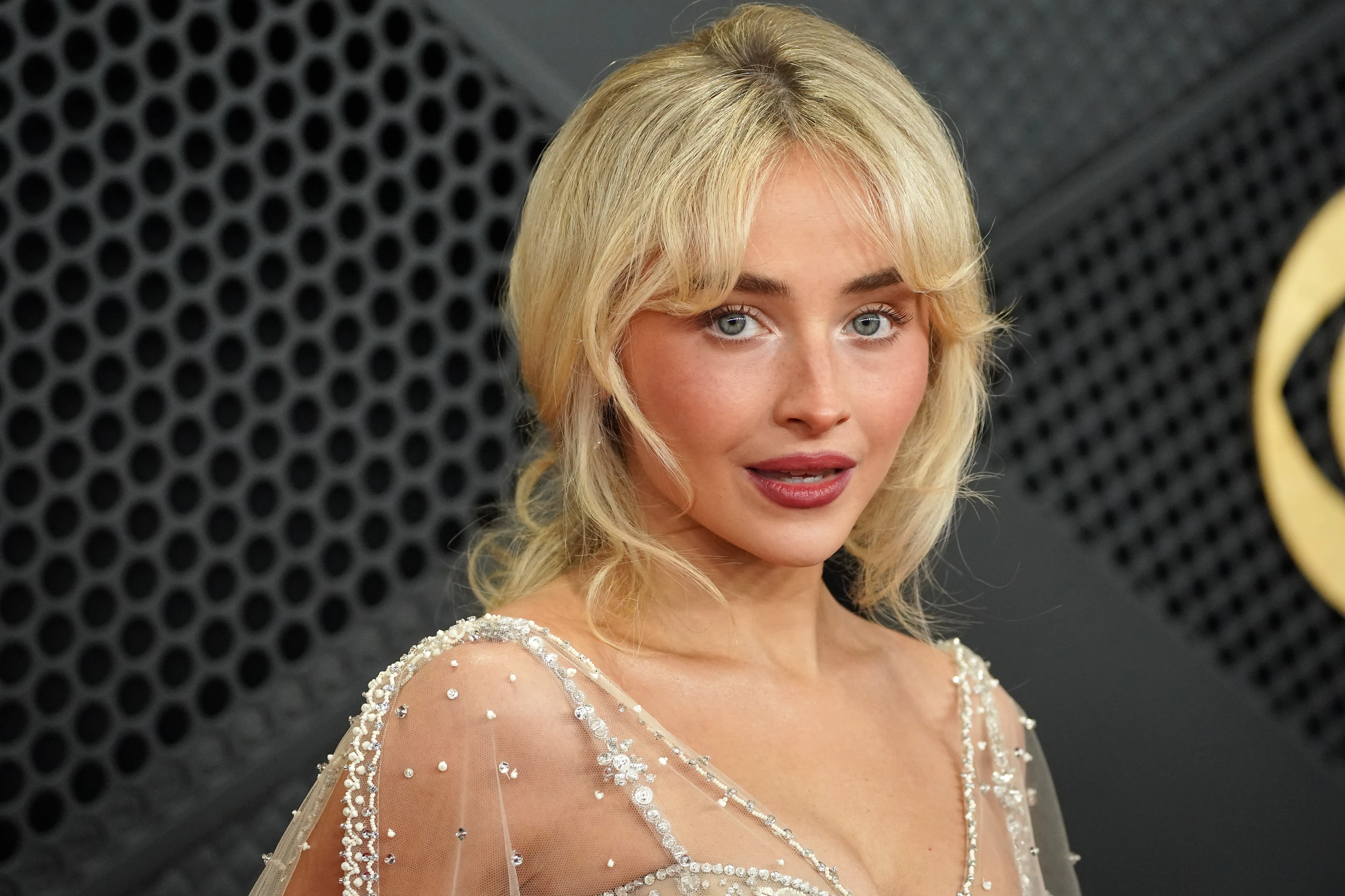 Sabrina Carpenter at the Grammys in February.