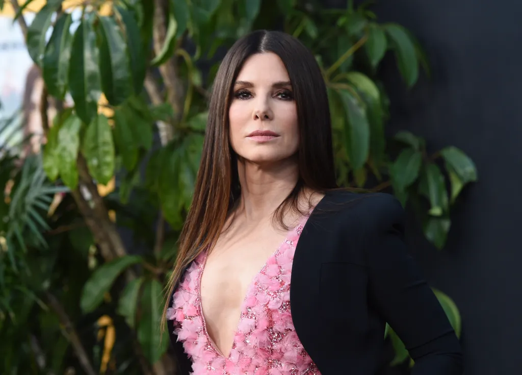 Sandra Bullock at 'The Lost City' premiere.