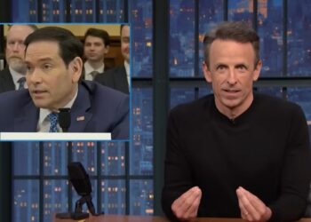 Seth Meyers Assures Marco Rubio ‘We Believe You’ About Trump’s Late Night Calls: ‘That’s Why He’s Asleep During the Day!’