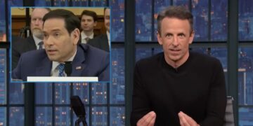 Seth Meyers Assures Marco Rubio ‘We Believe You’ About Trump’s Late Night Calls: ‘That’s Why He’s Asleep During the Day!’