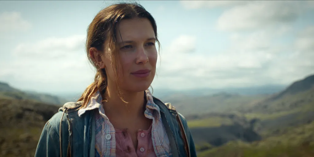 Millie Bobby Brown as Eleven in 