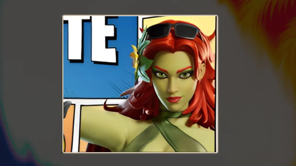 Summer Poison Ivy Fortnite Skin