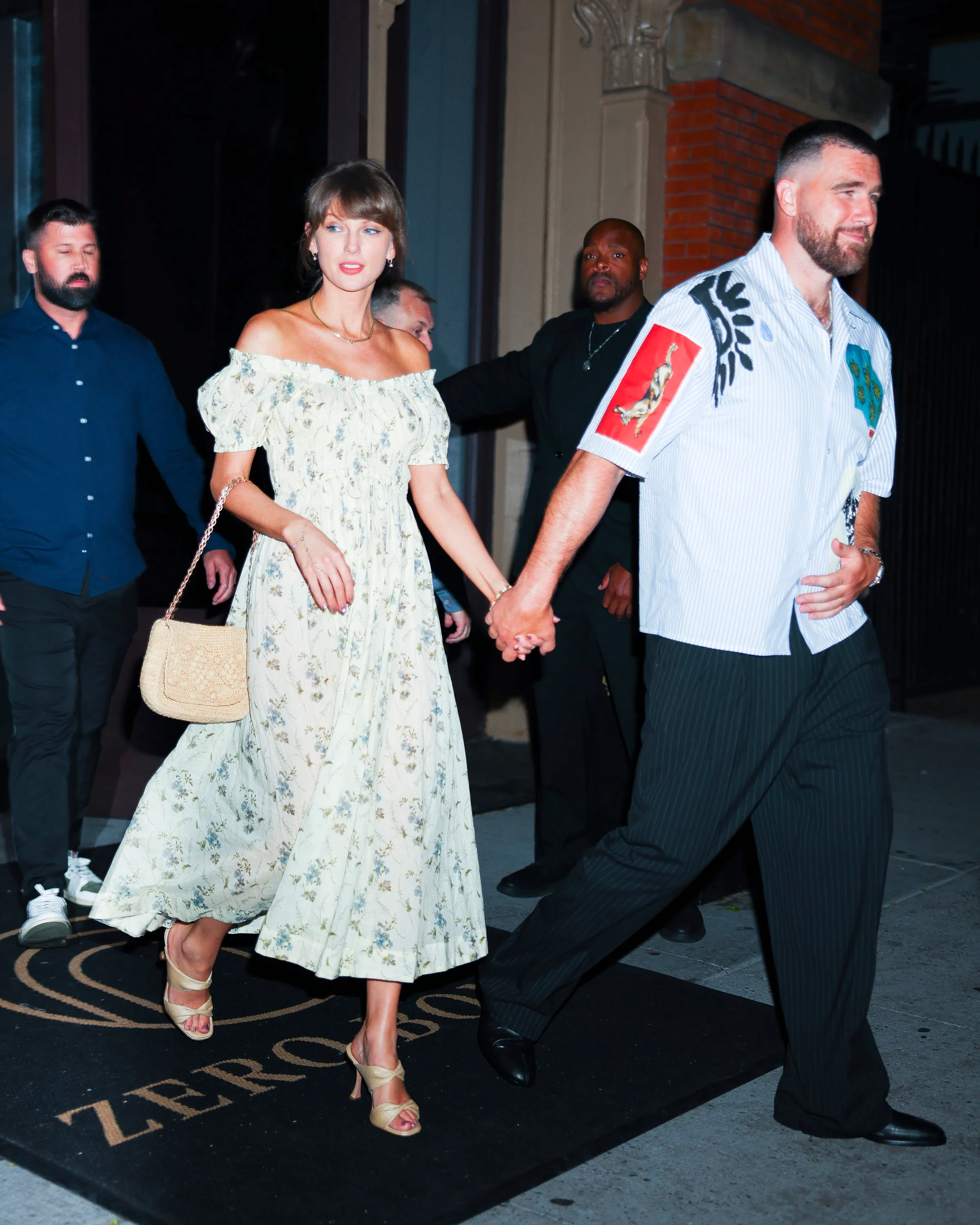 Taylor Swift and Travis Kelce
