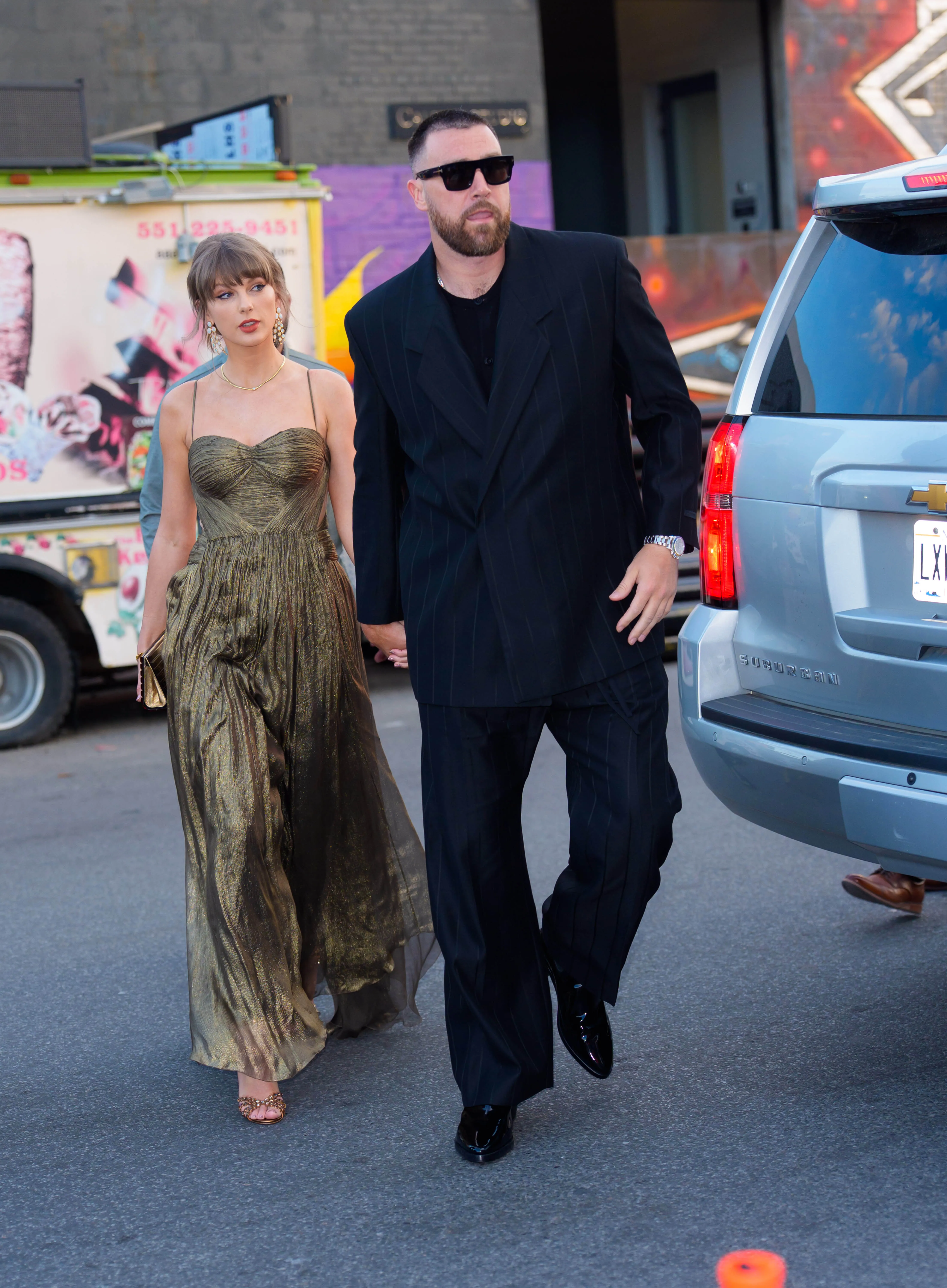 Taylor Swift and Travis Kelce