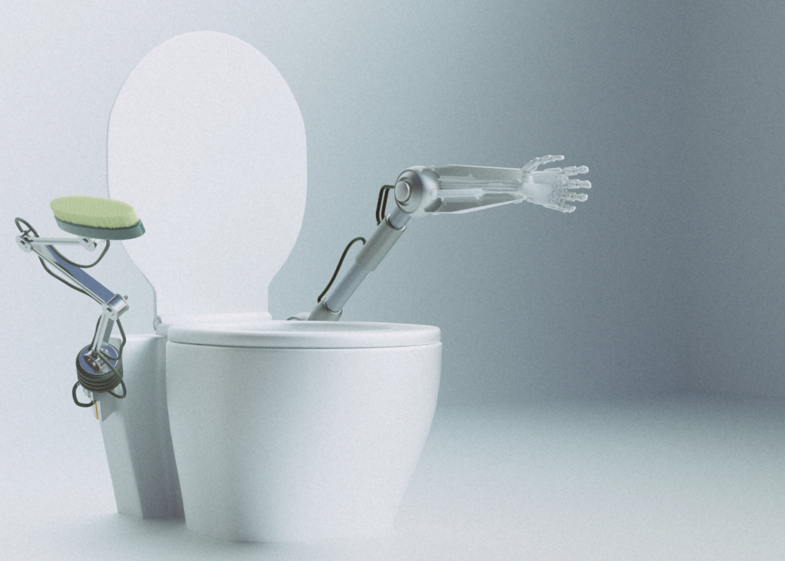 This Robot Toilet Comes to You When You Need to Go (It’s Absurdly Expensive, Though)