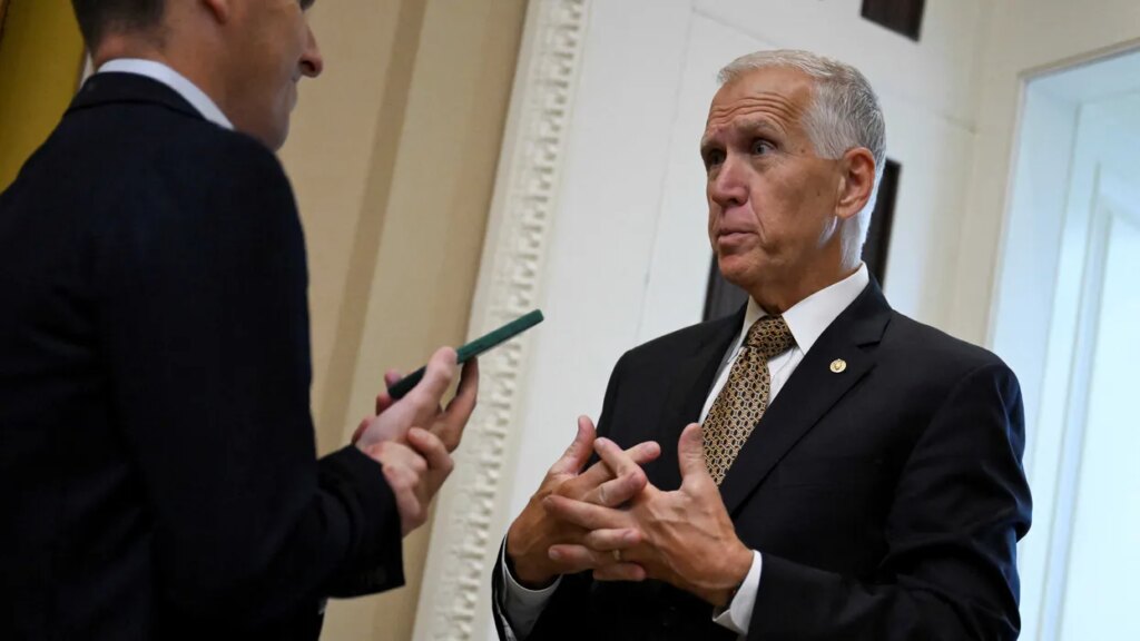 Disgruntled GOP Senator hammers colleagues for making Trump’s ‘political albatross’ worse