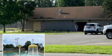 Three children shot near public pool in small Arkansas town, suspect taken into custody