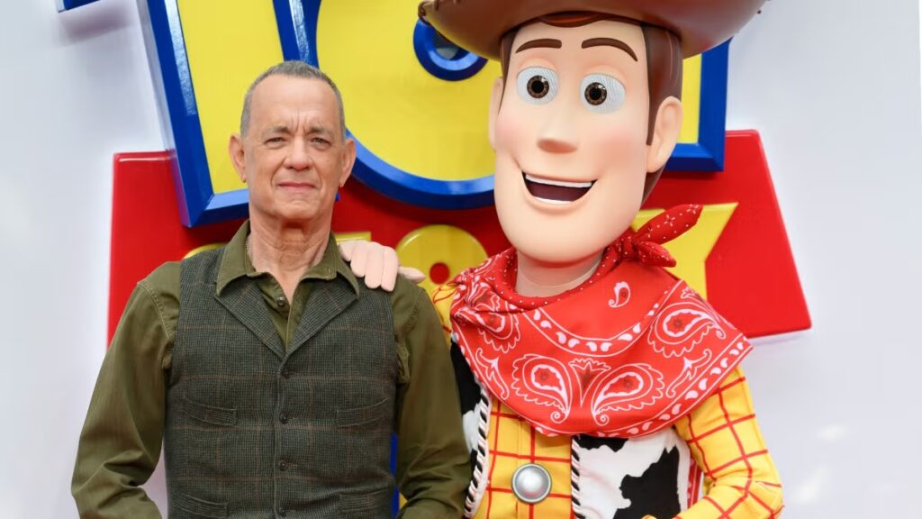 Tom Hanks Admits It’s ‘Scary’ to Think Disney Could Make ‘Toy Story’ Sequels Without Him Thanks to AI