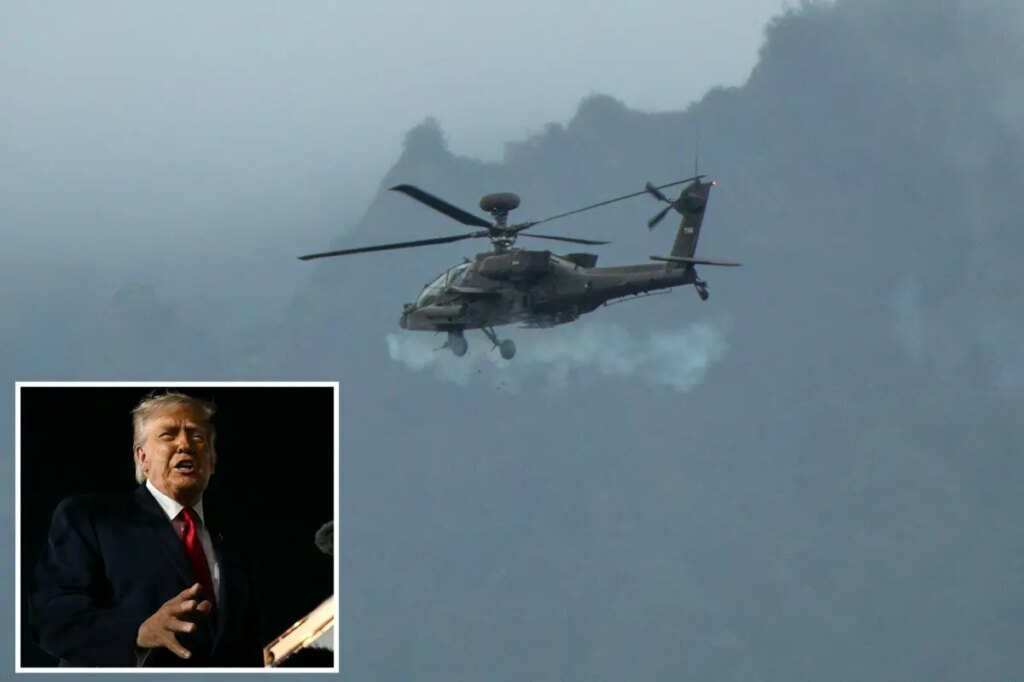 Iran shot down US Apache helicopter near Strait of Hormuz, Trump reveals — and vows to respond