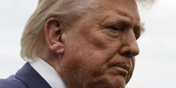Trump attacks ‘corrupt and irrelevant’ foes in raving late-night posting spree