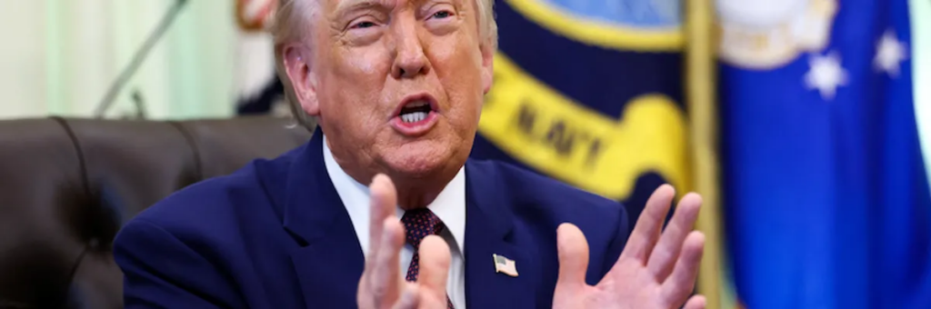Trump’s ‘disgusting and reprehensible’ wartime coal deal fuels outrage online