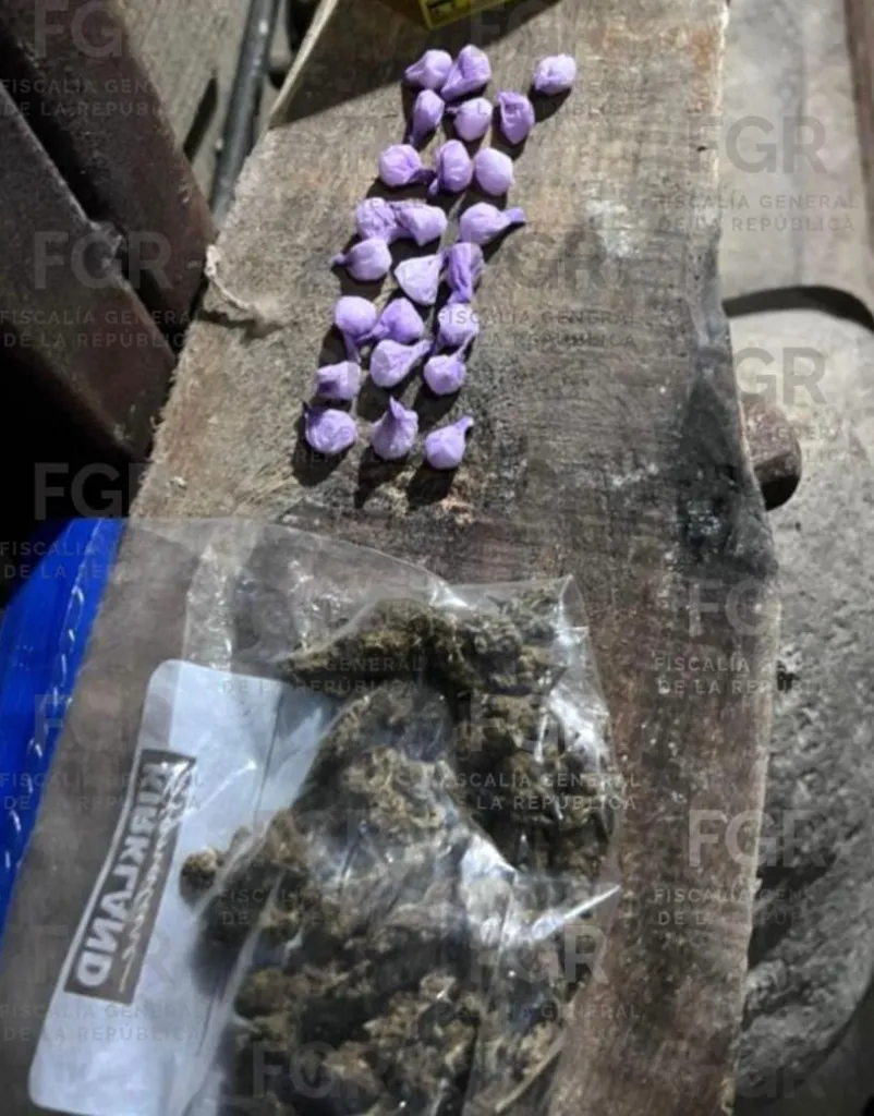 Narcotics seized near the Tijuana-San Diego border.