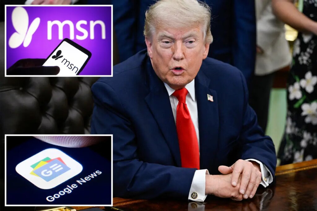 ‘Biased’ Apple, Google, MSN, Yahoo news apps rely on lefty media outlets to slant GOP midterms: survey