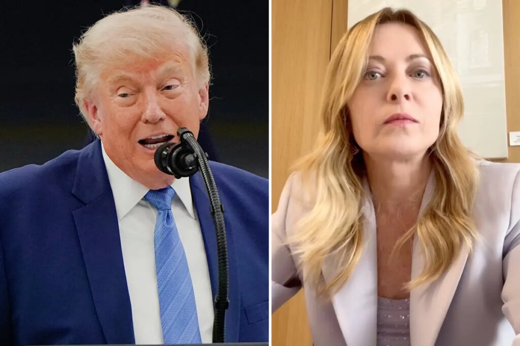 Trump doubles down attacks on Italian PM Giorgia Meloni after she rips prez’s ‘made up’ claims
