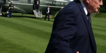‘What did he say?’ Trump’s makes analysts cringe with crude aside at Iran deal presser